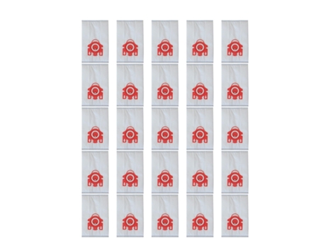 20 pçs sacos de pó para aspirador de pó saco de filtro para miele série fjm