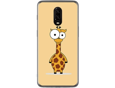 Carcasa OnePlus 6T TUMUNDOSMARTPHONE Jirafa Multicolor