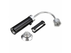 2 Lámparas Led De 9 Luces Para Barbacoa Con Base Magnética, Manguera Flexible, Linterna De Luz Nocturna Para Camping Y Barbacoa.