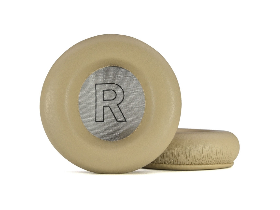 Almohadillas de repuesto Szsmart para auriculares de piel sintética color beige P