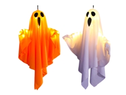 Juego de 2 fantasmas iluminados colgantes para decoración interior y exterior NEVEANCE