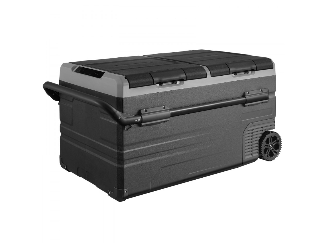 Conjunto de Refrigeradores Portátiles de 115L con Ruedas, Doble Zona y Máquina de Limpieza Ultrasónica Tekmaquinas