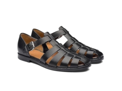 2026-sandalias Deportivas Para Hombre De Piel Hechas A Mano Con Punta Cerrada Para Exteriores Antideslizantes Y Transpirables
