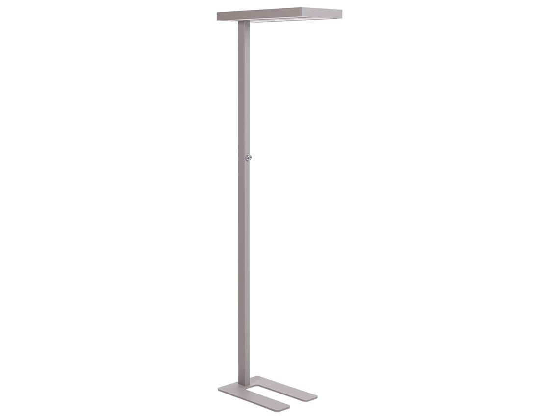 Lámpara de pie BELIANI Taurus de Aluminio Plateado 29x61x197