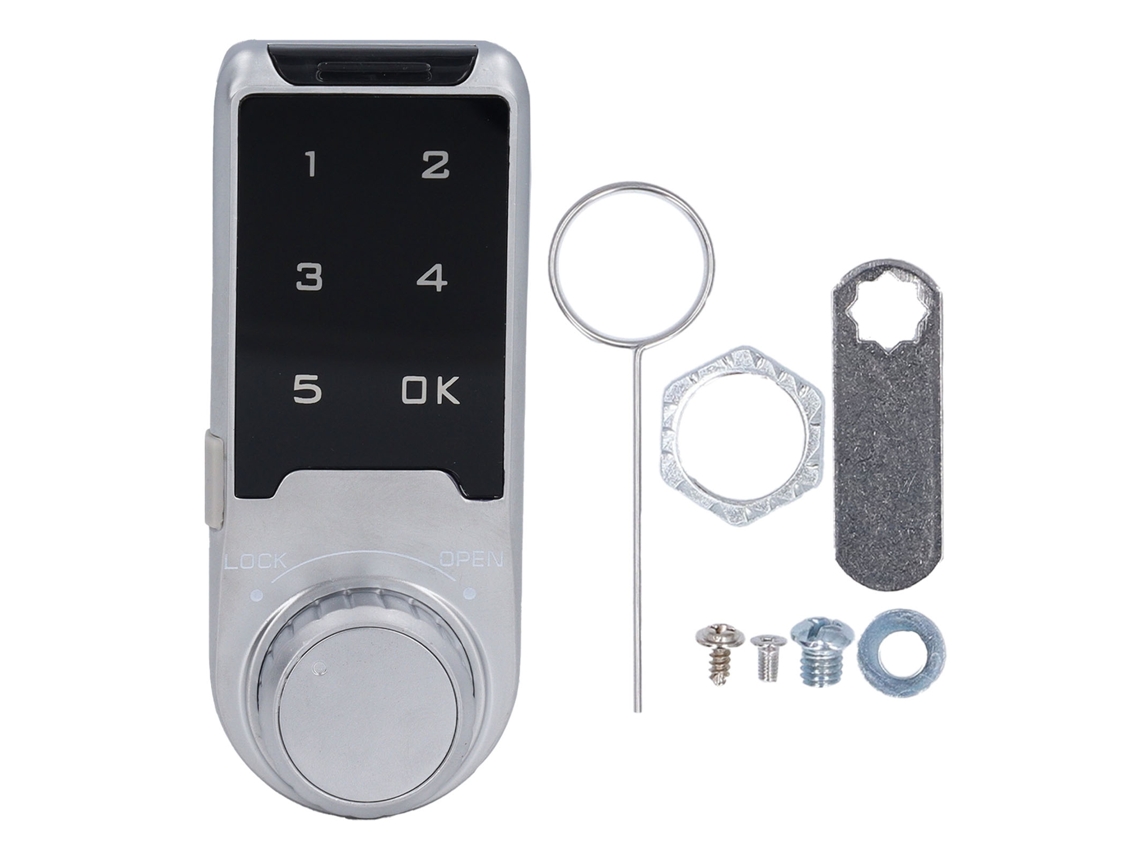 Cerradura Electrónica Para Armario Con Teclado Táctil Digital, Sin Llave, Requiere Contraseña, Segura.