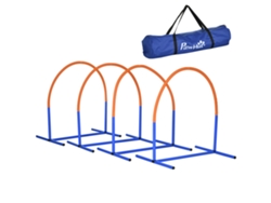Conjunto De Agilidad De 4 Piezas, Bolsa Azul Y Naranja, 88x64x95cm