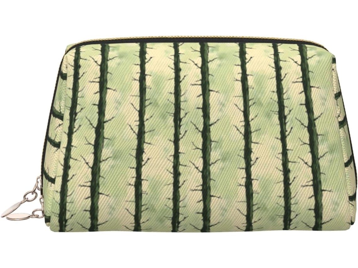 Neceser De Viaje Cuero Organizador Para Mujer Diseño Estampado Vacaciones
