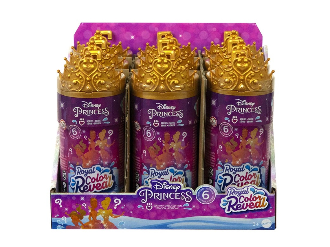 DISNEY PRINCESS Muñecas Color Reveal