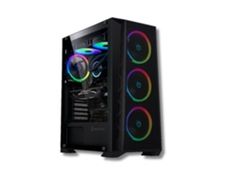 PC Gaming Tecnowake Wakeshroud-a 16 / AMD Ryzen 7 5800x / RX 9060 XT 16 GB / 16 GB de RAM / SSD de 1 TB NVM / RGB / Wifi