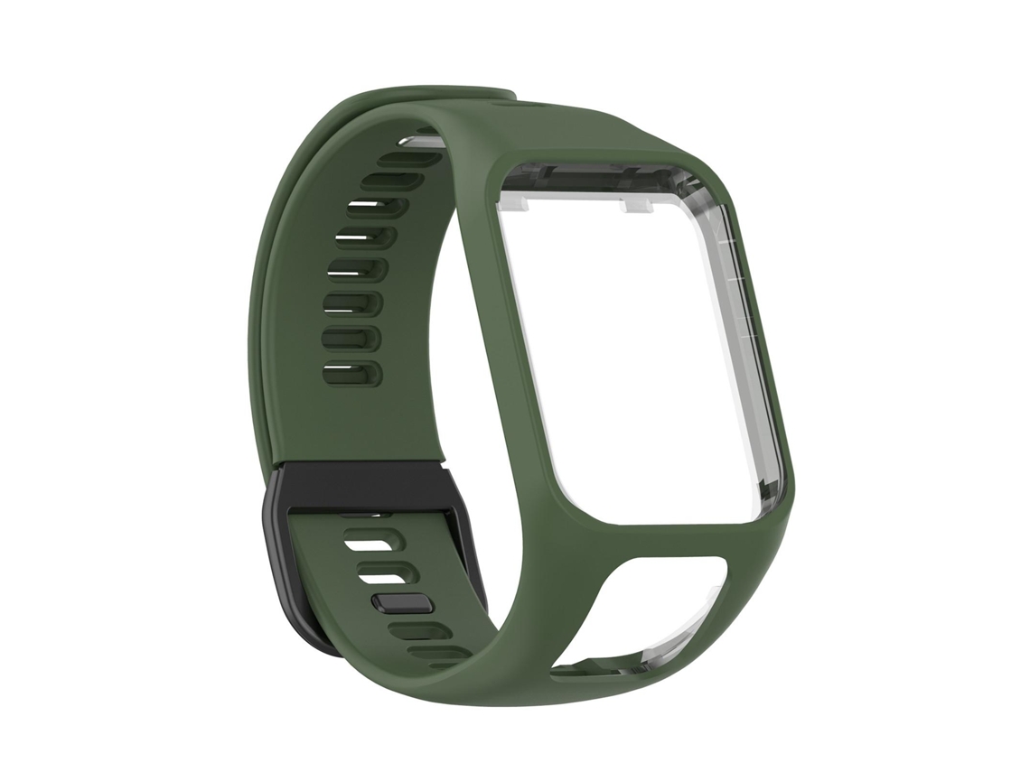 Correa De Silicona De Repuesto Para Tomtom Runner 2/3, Spark, Adventurer Y Golfer 2 - Resistente Al Agua