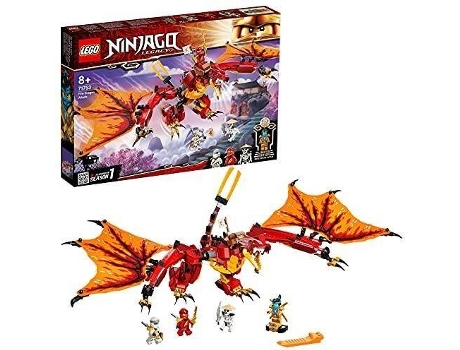 LEGO 71753 Ataque Del Dragon De Fue (Edad Mínima: 8 Años)