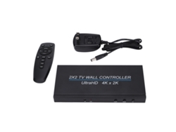 Controlador de Parede de Vídeo Hdmi LAXISCREED 1x4/2x2