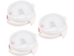 Juego De 3 Luces De Techo Led Con Sensor De Sonido Y Movimiento, Iluminación Inteligente Para Pasillo Y