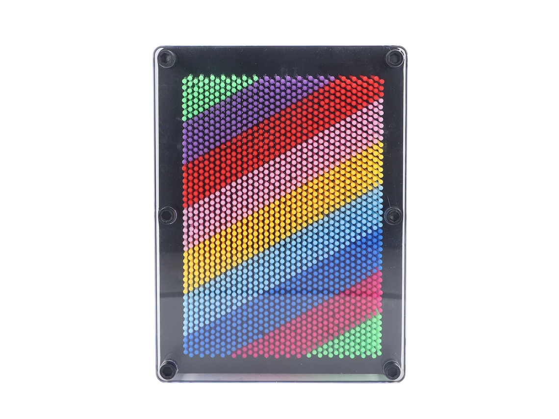 Tablero De Arte 3d Con Alfileres, Juguete Sensorial De Plástico Grande, Moldes De Manos Para Niños Y Adultos, Regalo De Cumpleaños