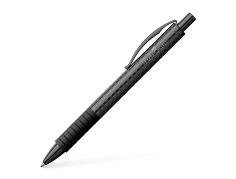 Bolígrafo FABER-CASTELL Essentio B Carbono Negro