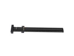 Régua T Square De Metal Alumínio Com Agulhas Duas Para Desenho De Linhas Em Carpintaria 35cm Preto