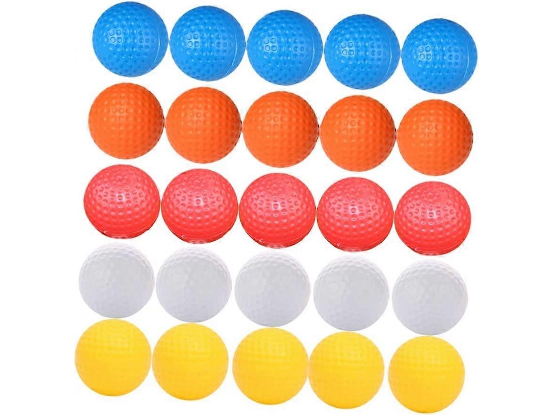 Bolas de golfe Omni-30 macias e leves, ocas, ideais para crianças e prática em ambientes fechados.