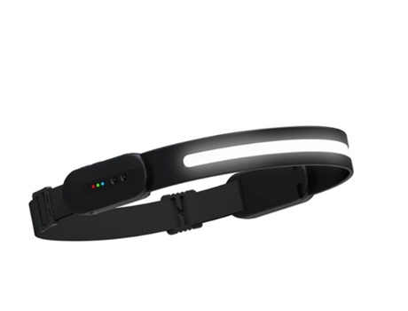 BISBISOUS Lx400 Linterna Frontal Led Recargable Usb 230 Faro de Inundación con Sensor de Movimiento Conexión Teléfono/Música Negro VIGA EUROPE