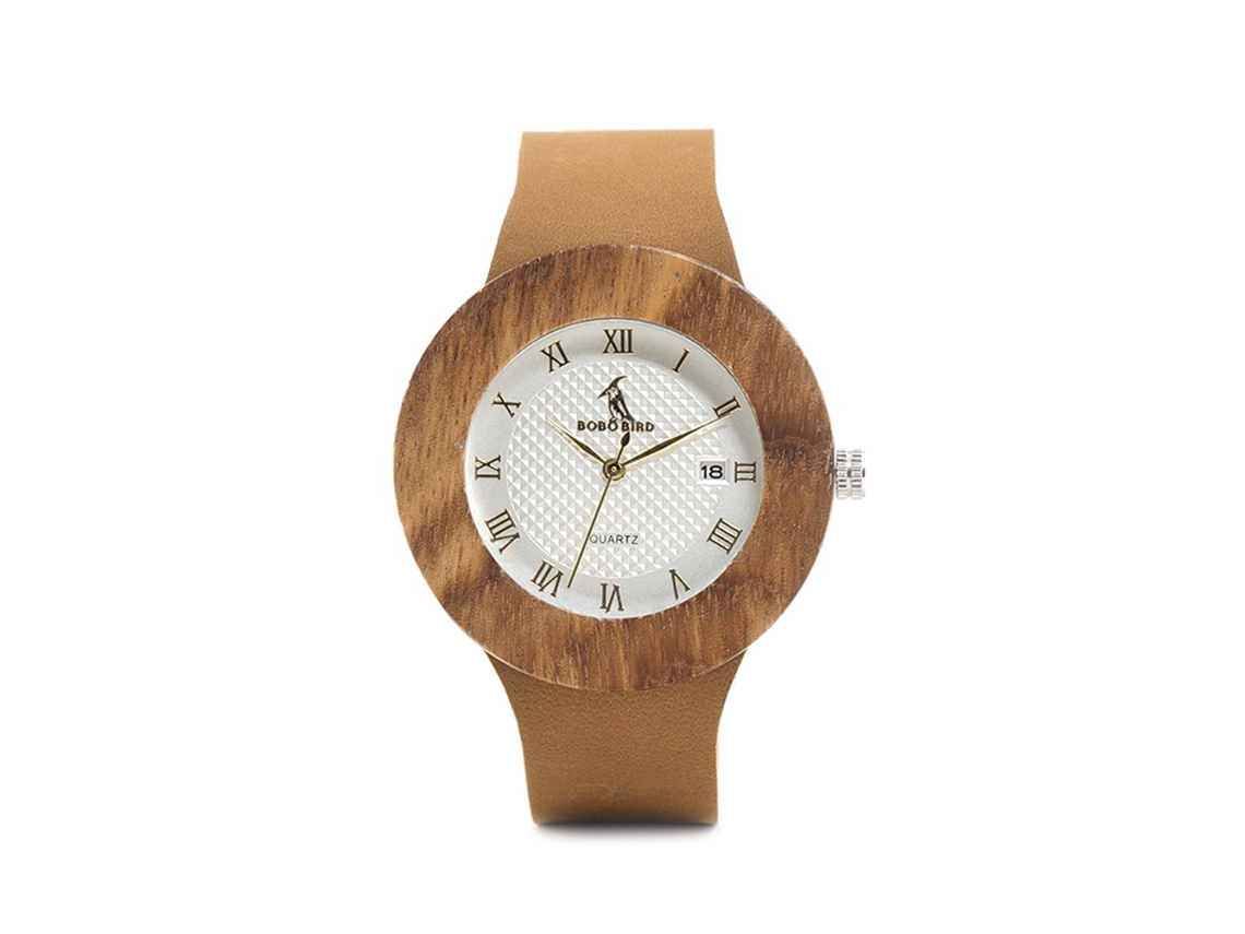 Reloj De Madera Handmade Unisex Analógico De Cuarzo Para Hombre Y Mujer
