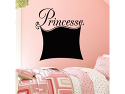 Pegatina de Pared de Ardósia Diseño de Princesa AMBIANCE STICKER