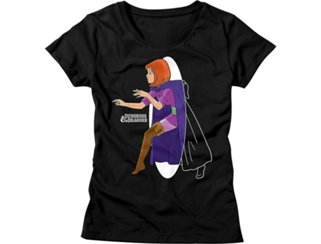 Camiseta ROCKINSTONE de mujer Sheila's Magical Cloak Dungeons & Dragons (M)