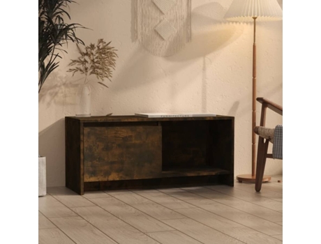 Mueble para la televisión VIDAXL Marrón Madera contrachapada (90x35x40 cm)