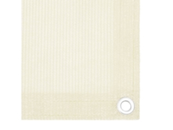 Mampara para balcón - Malla para balcón 90x600 cm, color crema HARLANV1