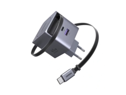 Cargador Ugreen Nexode Gan Infinity Usb-a + Usb-c 45w