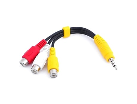 Replacement For Sony Tv Video Av Component Adapter Cable, 3.5mm To 3 Rca