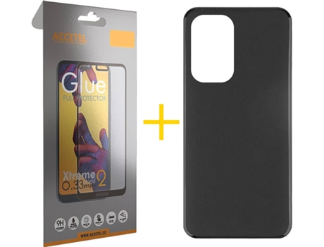 Carcasa + Protector de Pantalla para Xiaomi MI 11I ACCETEL Negro