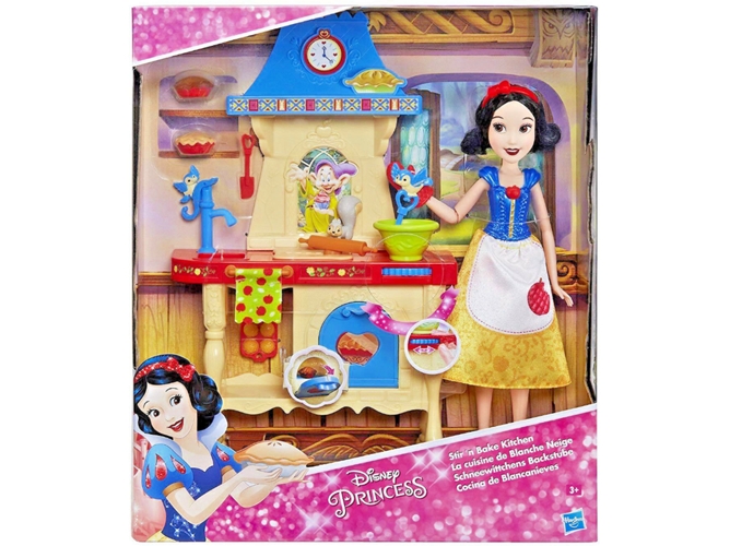 Muñeca HASBRO Princesa Blancanieves y Su Cocina