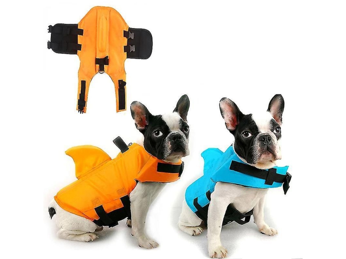 2026-chaleco Salvavidas Para Perros Con Forma De Tiburón Con Aletas Para Natación Eov Xl Amarillo