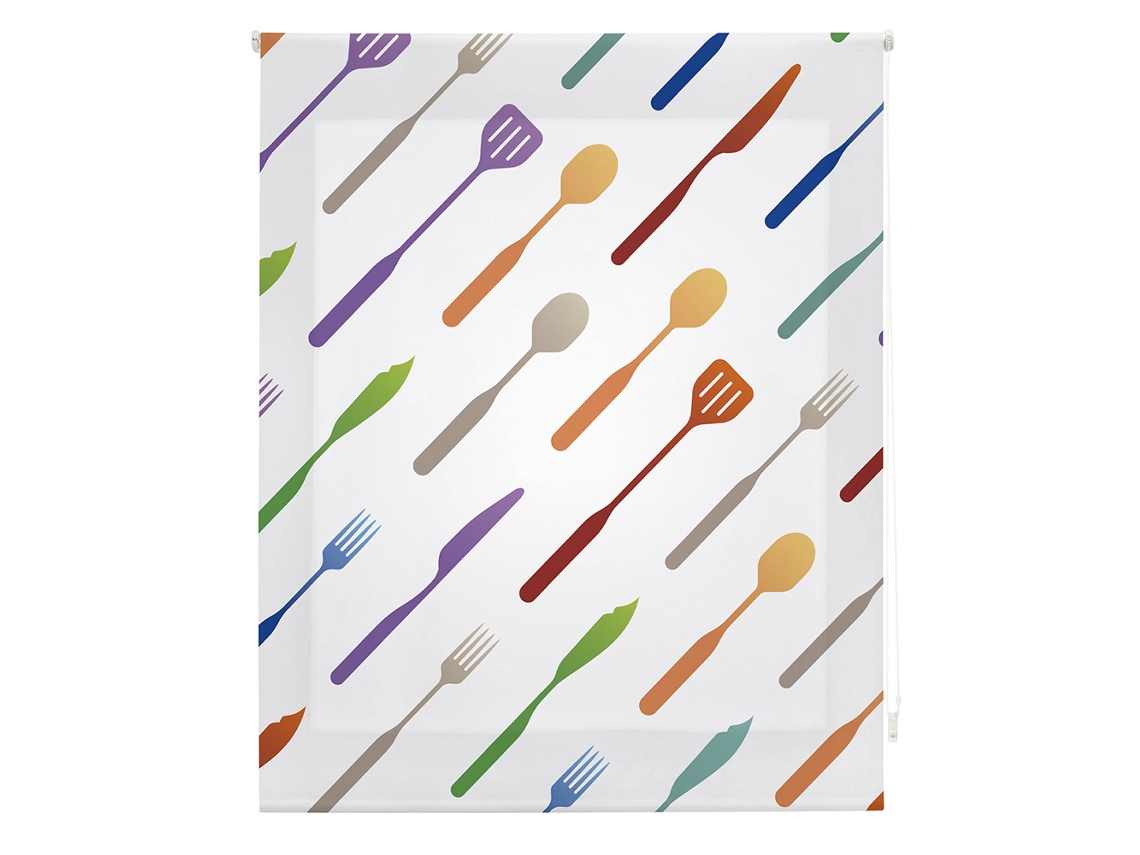 Estor Enrollable HAPPYSTOR Estampado Digital Cocina HSCC0838 155x180 cm