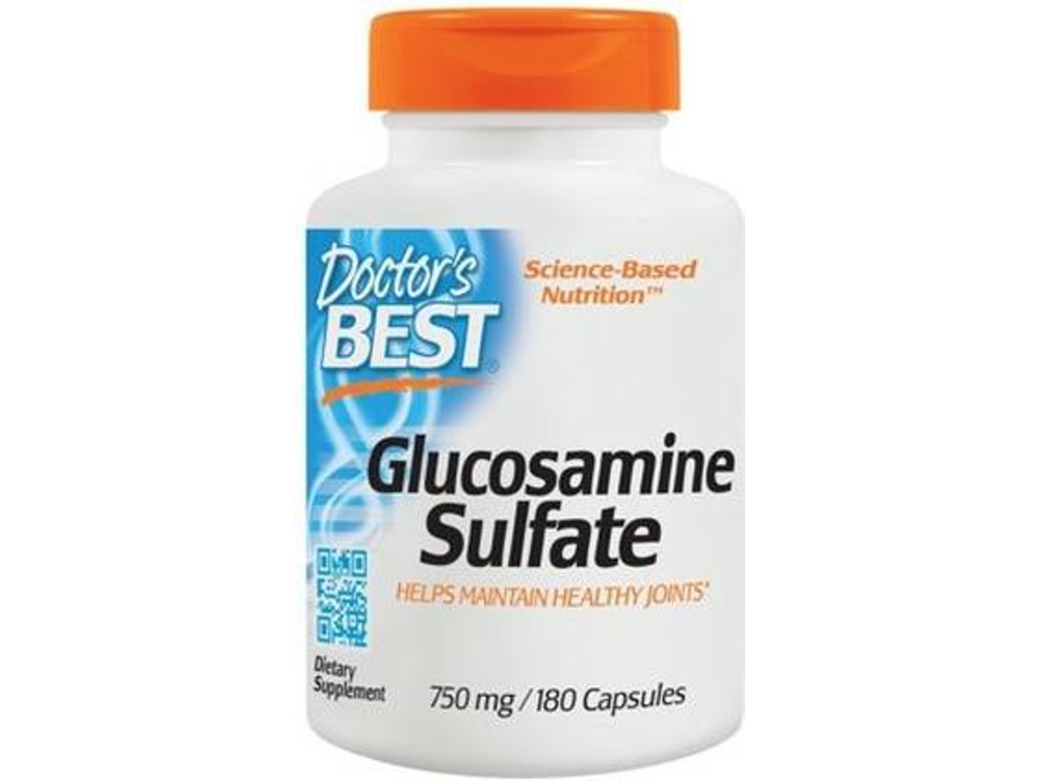 Complemento Alimentar DOCTOR'S BEST Sulfato De Glucosamina (180 cápsulas)