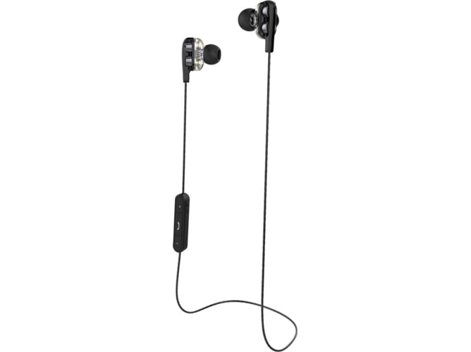 Auriculares Bluetooth COOLBOX CoolTwin (In Ear - Micrófono - Negro)