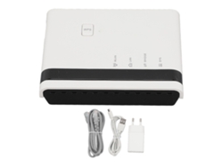 Servidor De Impresión Usb 2.0 Con Interfaz Lan De 10/100 Mbps Y Wi-fi De 2,4 Ghz Para El Hogar Y La Oficina, Enchufe Europeo.