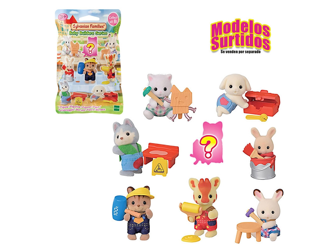 Edicion Bebes Constructores Sylvanian Sorpresa Bolsas