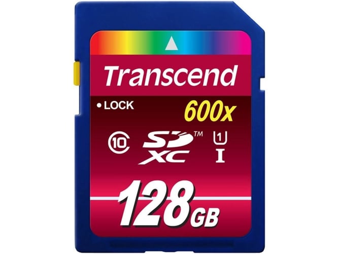 Tarjeta de Memoria TRANSCEND TS128GSDXC10U1