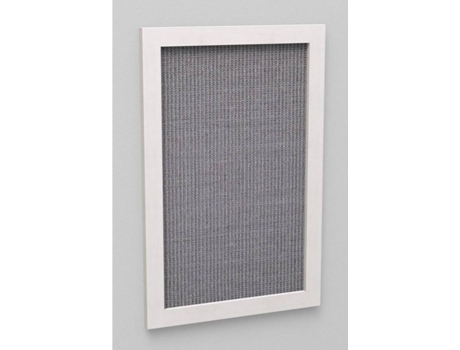 Rascador para Gatos TRIXIE Placa Rascador para montaje en pared (Gris y Blanco - 38 × 58 cm)