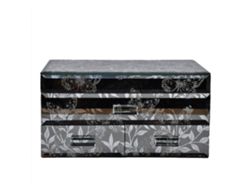 Caja de almacenamiento de joyas para pendientes y collares
