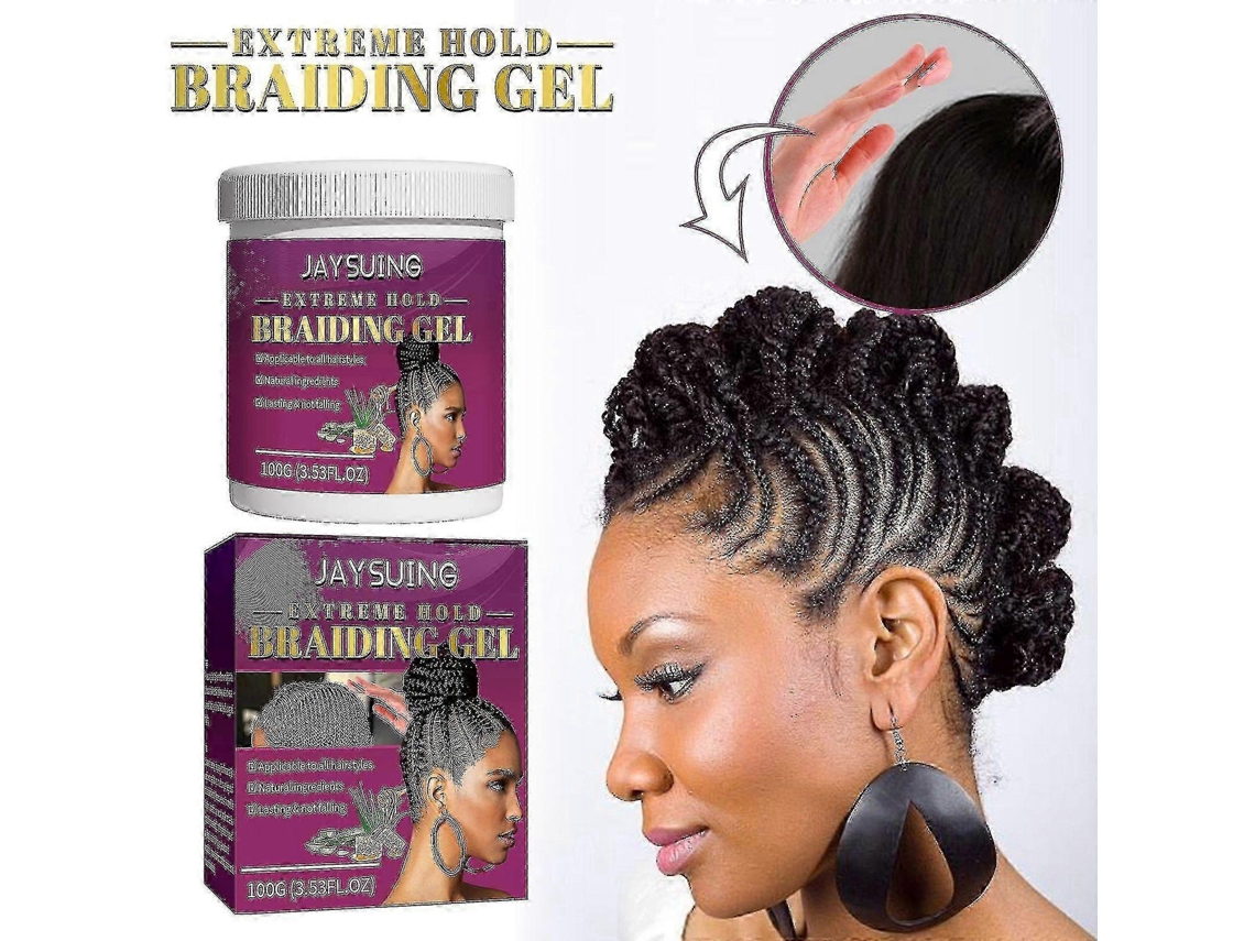 Jaysuing Dreadlock Styling Gel Dreadlock Prevent Fall, Reduce Hair Damage, Moisturizing Styling Glossy Hair Wax Bf