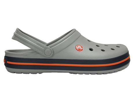 Zuecos CROCS Crocband Mujer (37-38 - Gris)