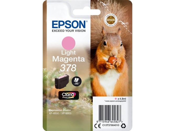 Cartucho de tinta EPSON C13T37864010