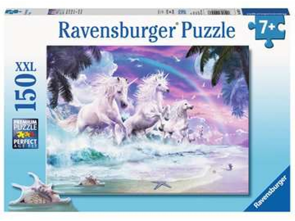 Puzzle RAVENSBURGER Unicorn Beach rompecabezas 150 pieza(s) Animales