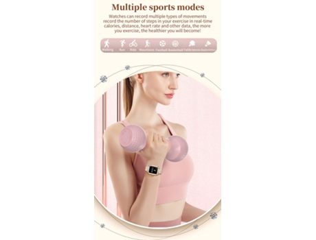 Smartwatch CHRONUS 1.59'' Batería de 25 horas de duración IP67 Resistente al agua hasta