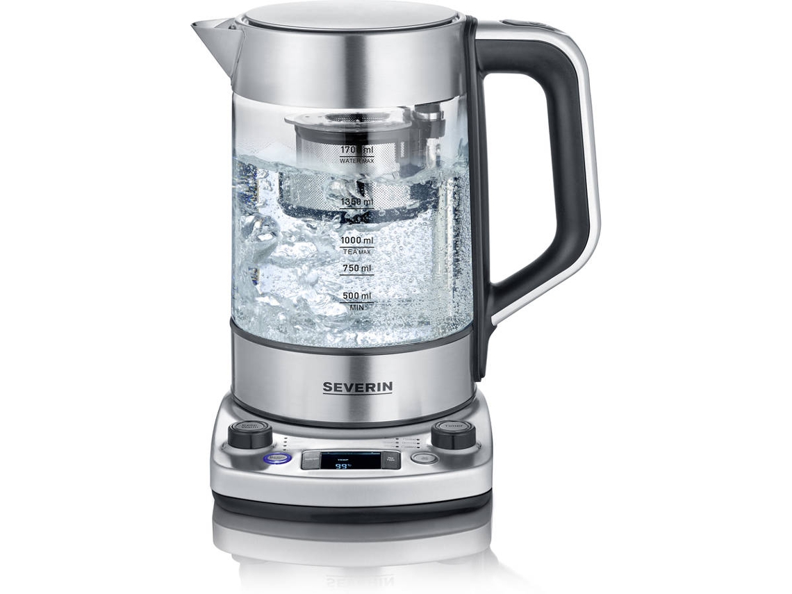 Hervidor Eléctrico SEVERIN WK 3422 (3000 W - 1.7 L - Gris)