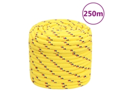 Cuerda De Barco Polipropileno Amarillo 16 Mm 250 M