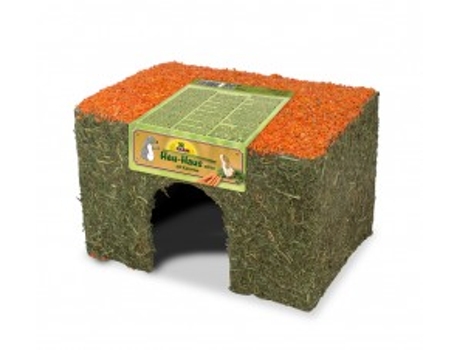 Casa de Heno Con Zanahoria Grande 27X20X18 Cm JR FARM