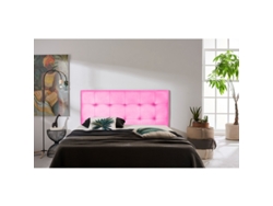 CABECERO ASTER POLIPIEL ROSA 190