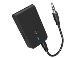 Transmisor y receptor Bluetooth 5.0, adaptador inalámbrico Bluetooth 2 en 1, conector de audio Bluetooth de 3,5 mm Rosewell